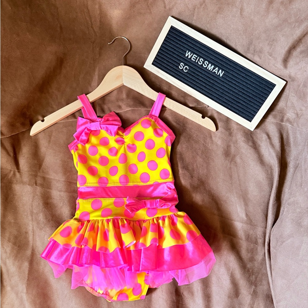 Yellow & Pink Dance Costume